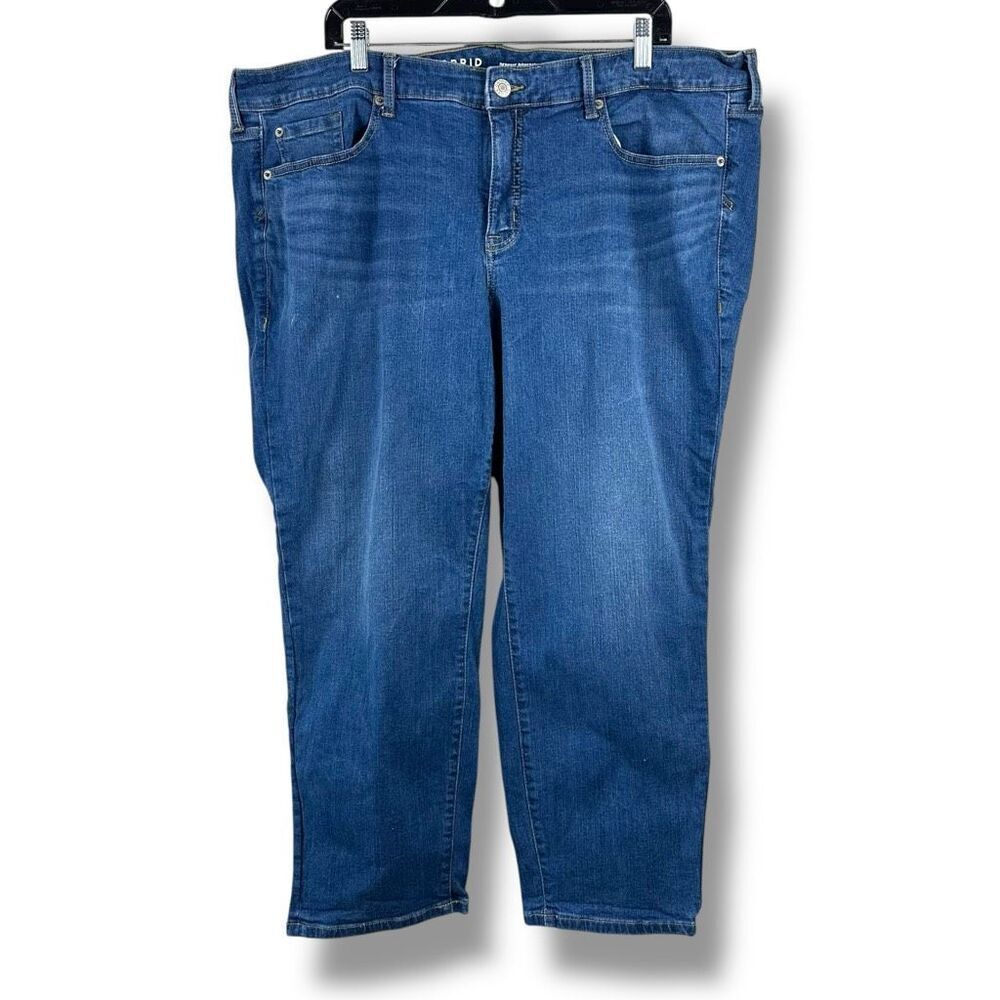 Torrid Women's Size 22‎ Short Perfect Boyfriend Ankle Jeans Vintage Stretch Fit